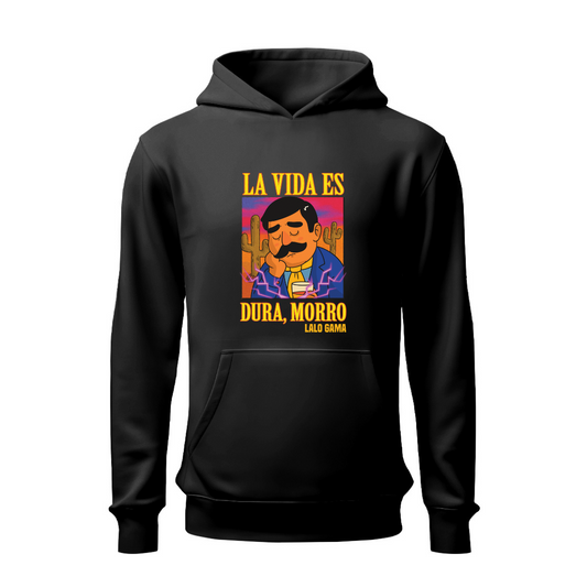 La vida es dura, morro HOODIE