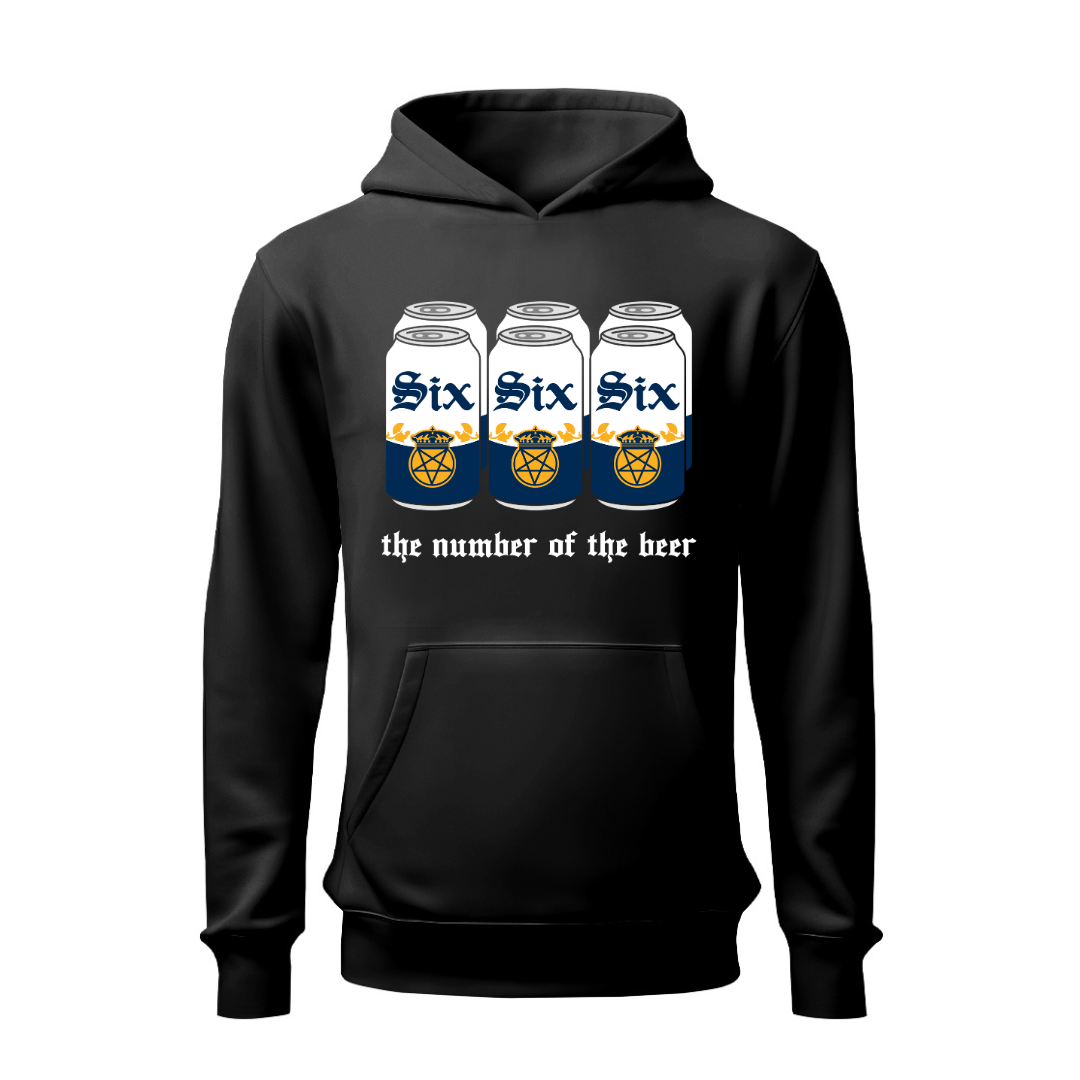 The number of beer HOODIE