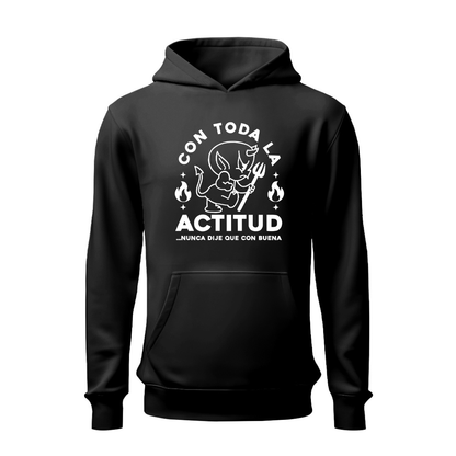 Con toda la actitud HOODIE