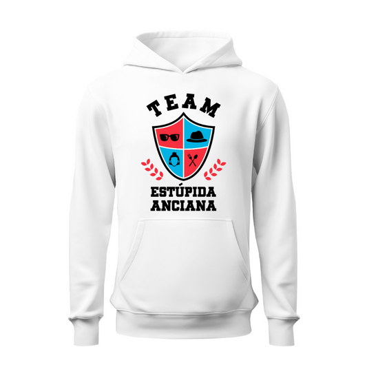 Estúpida anciana HOODIE