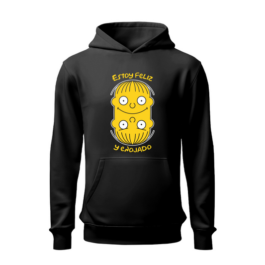 Estoy feliz y enojado HOODIE