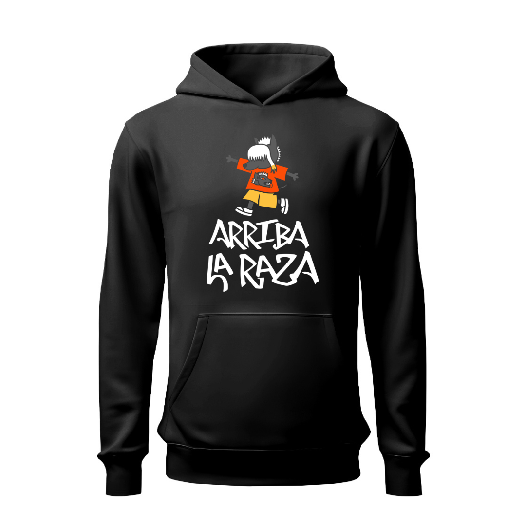 Arriba la raza HOODIE