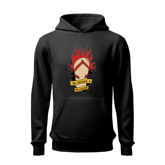 Te calmas o te calmo HOODIE