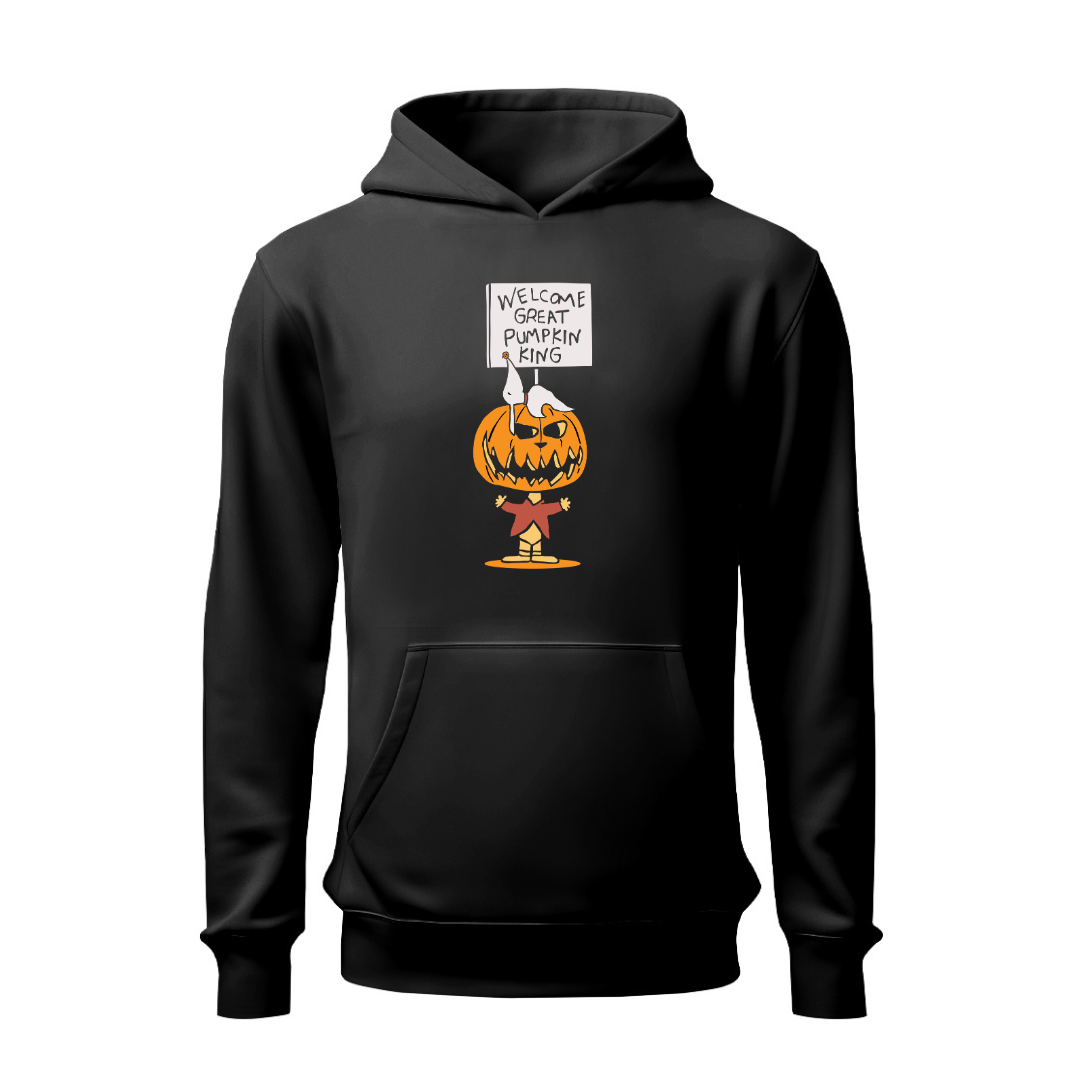 Welcome Great pumpkin king HOODIE