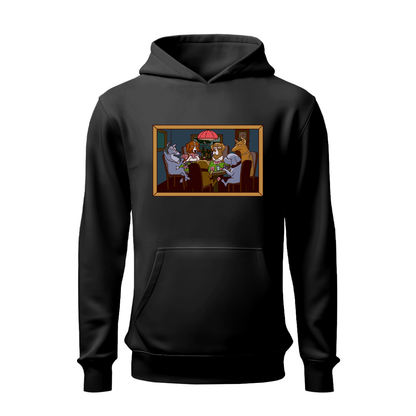 Poker de perros HOODIE