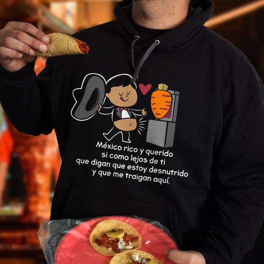 México rico y querido HOODIE