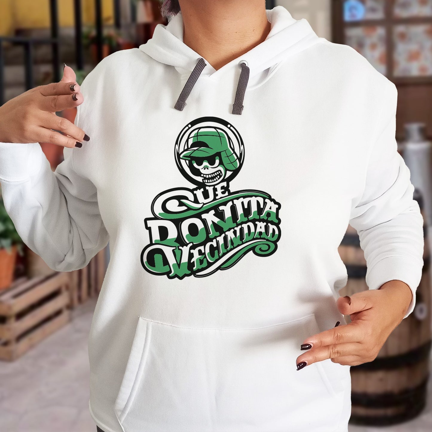 Qué bonita vecindad HOODIE