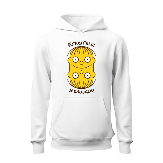 Estoy feliz y enojado HOODIE