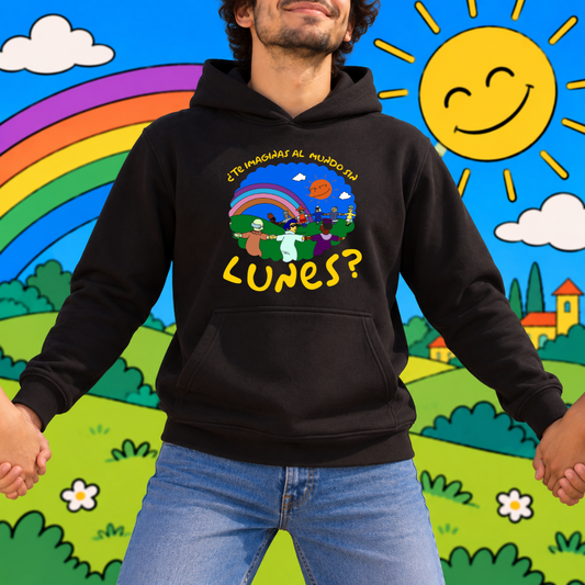 ¿Te imaginas al mundo sin lunes? HOODIE