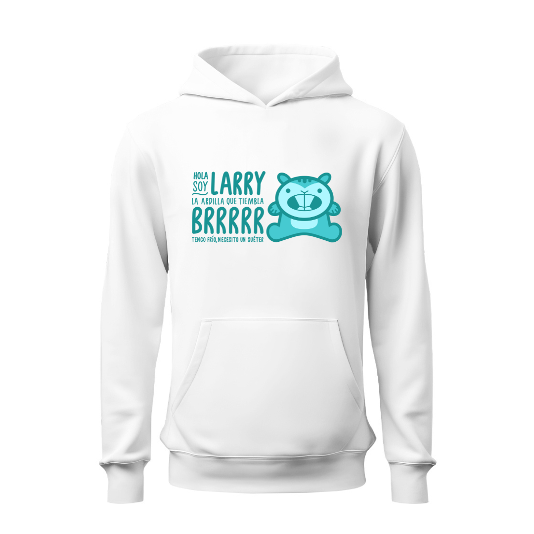 Larry la ardilla que tiembla HOODIE