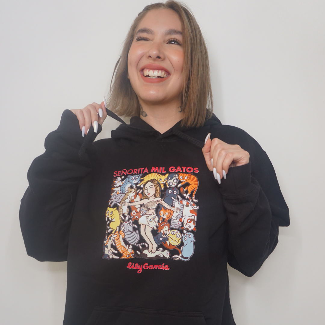 Señorita Mil Gatos HOODIE