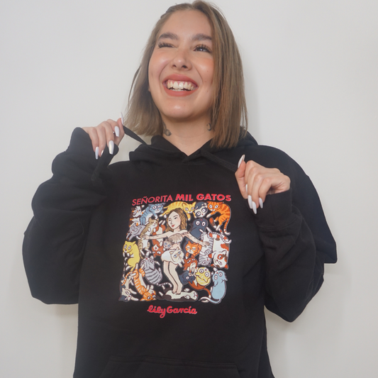 Señorita Mil Gatos HOODIE