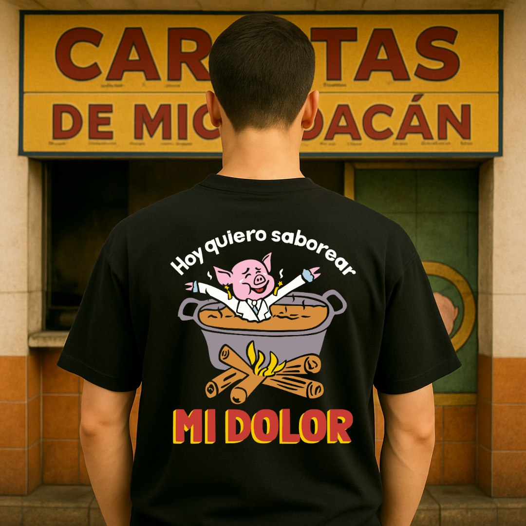 Hoy quiero saborear mi dolor OVERSIZE