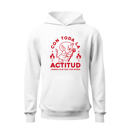 Con toda la actitud HOODIE