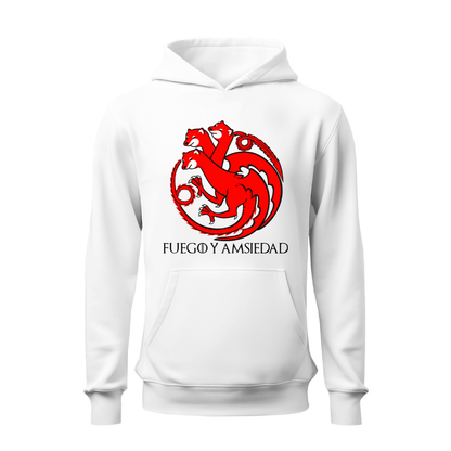 Fuego y Amsiedad HOODIE