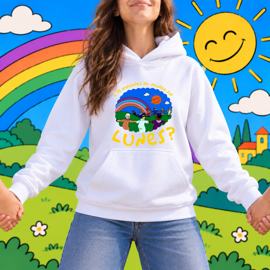 ¿Te imaginas al mundo sin lunes? HOODIE