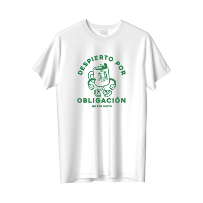 Despierto por obligación