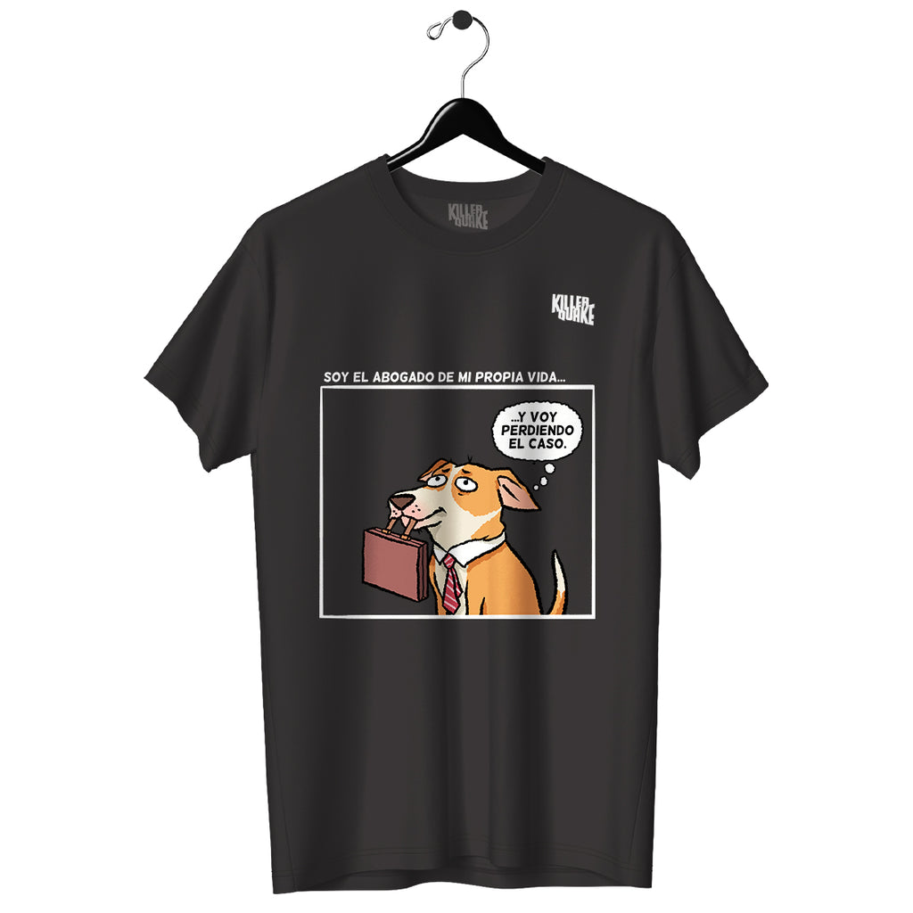 Playera UNISEX Perrito Filosófico Abogado