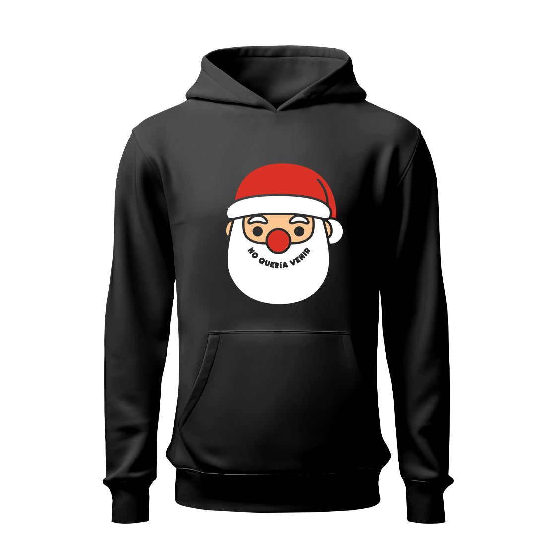 No quería venir Navidad HOODIE