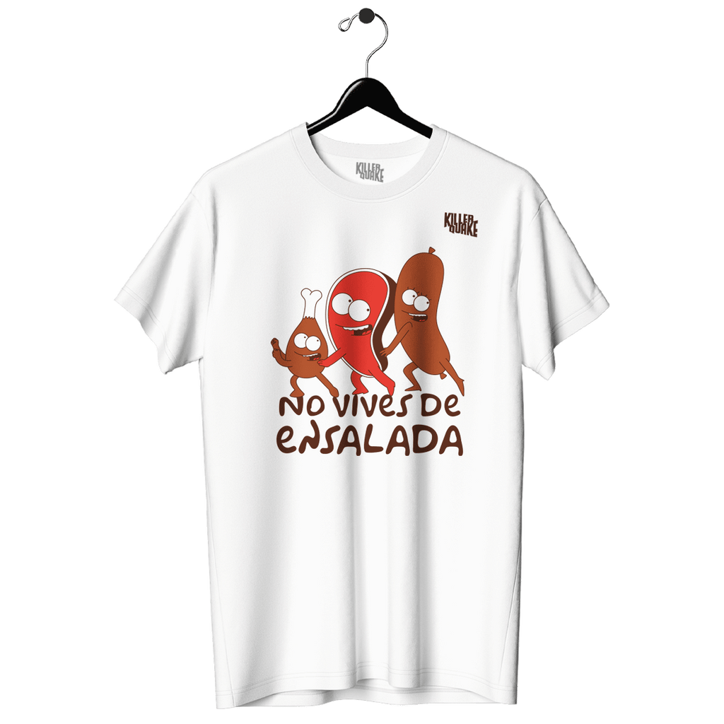 Playera UNISEX No vives de ensalada