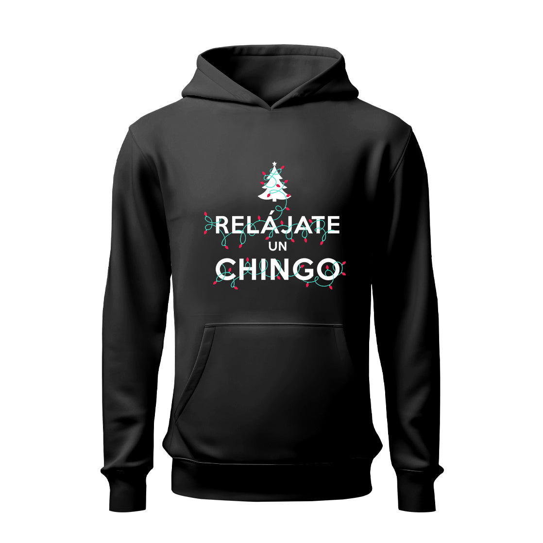 Relájate un chingo Navidad HOODIE