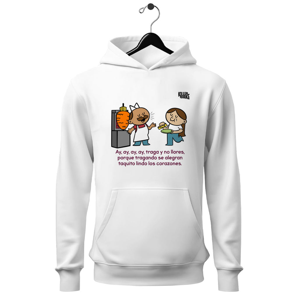 Sudadera UNISEX Traga y no llores