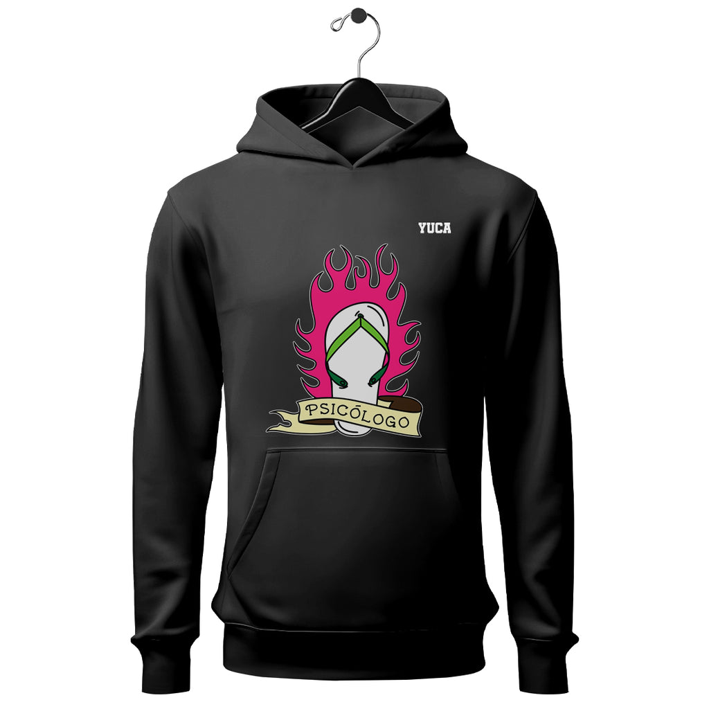 Sudadera UNISEX YUCA Chancla Psicólogo