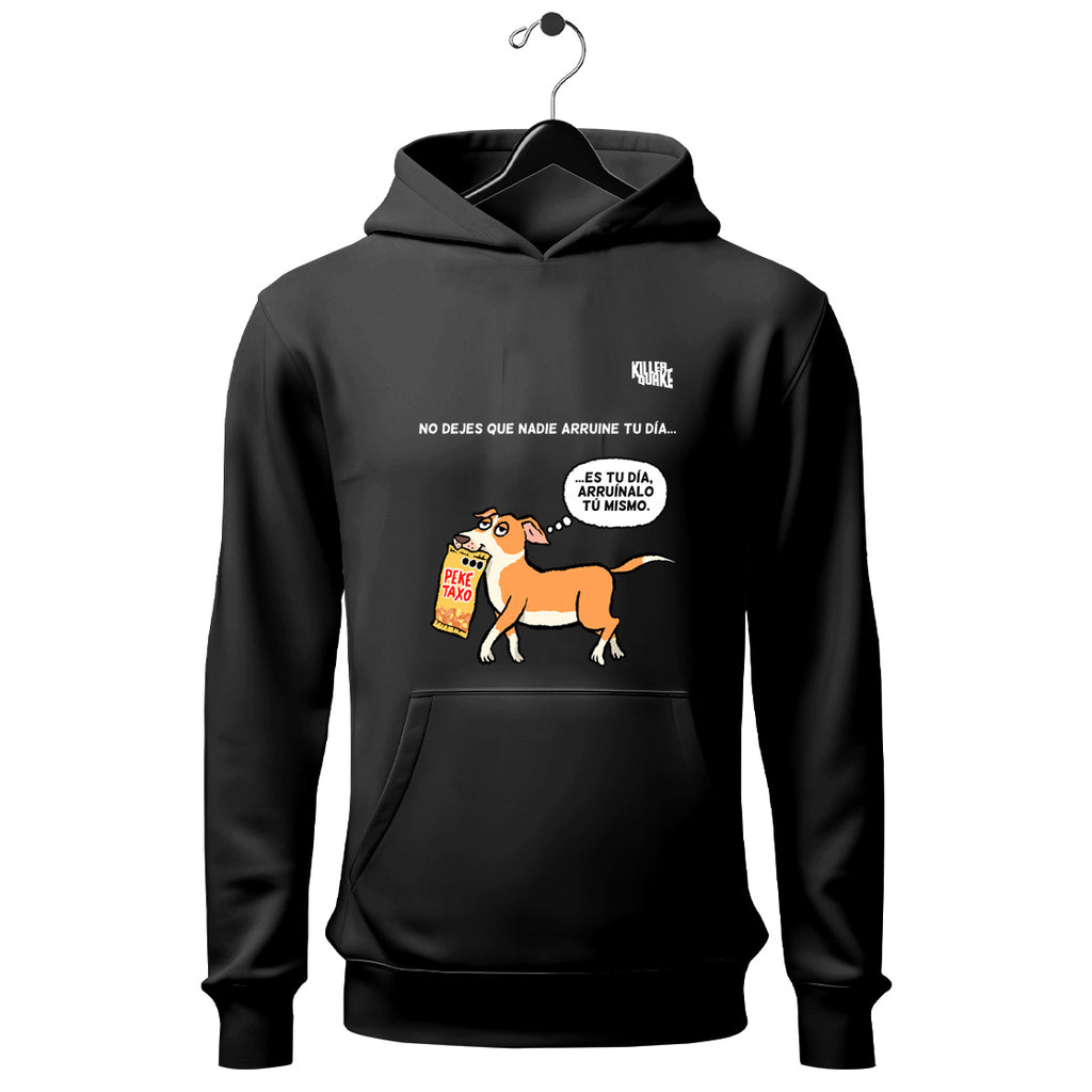 Sudadera UNISEX Perrito Filosófico Saqueadorcito