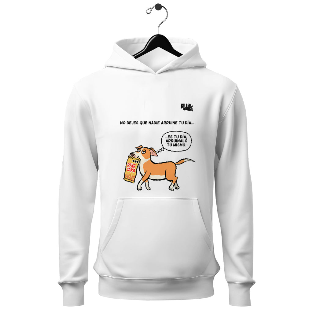 Sudadera UNISEX Perrito Filosófico Saqueadorcito