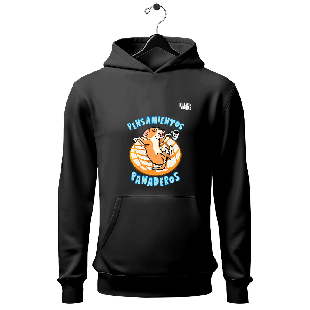 Sudadera UNISEX Perrito filosófico pensamientos panaderos